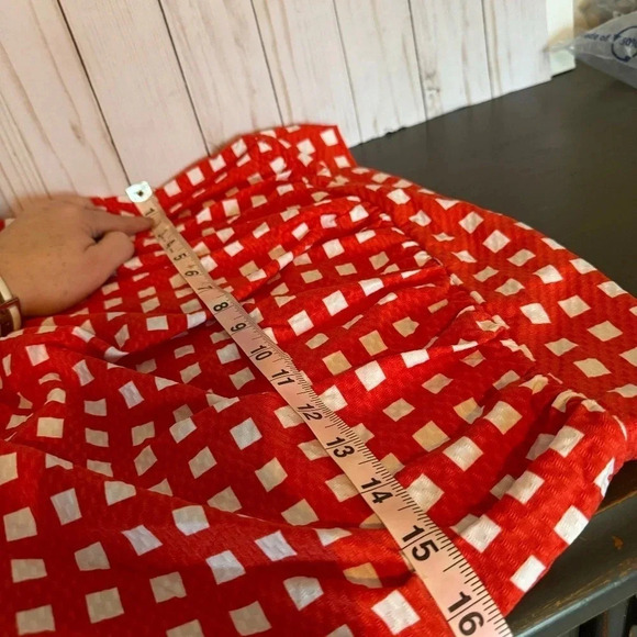 NWT Sea Level Le Damier Blouson Multifit Singlet Orange Red Size US 8 - Picture 8 of 9